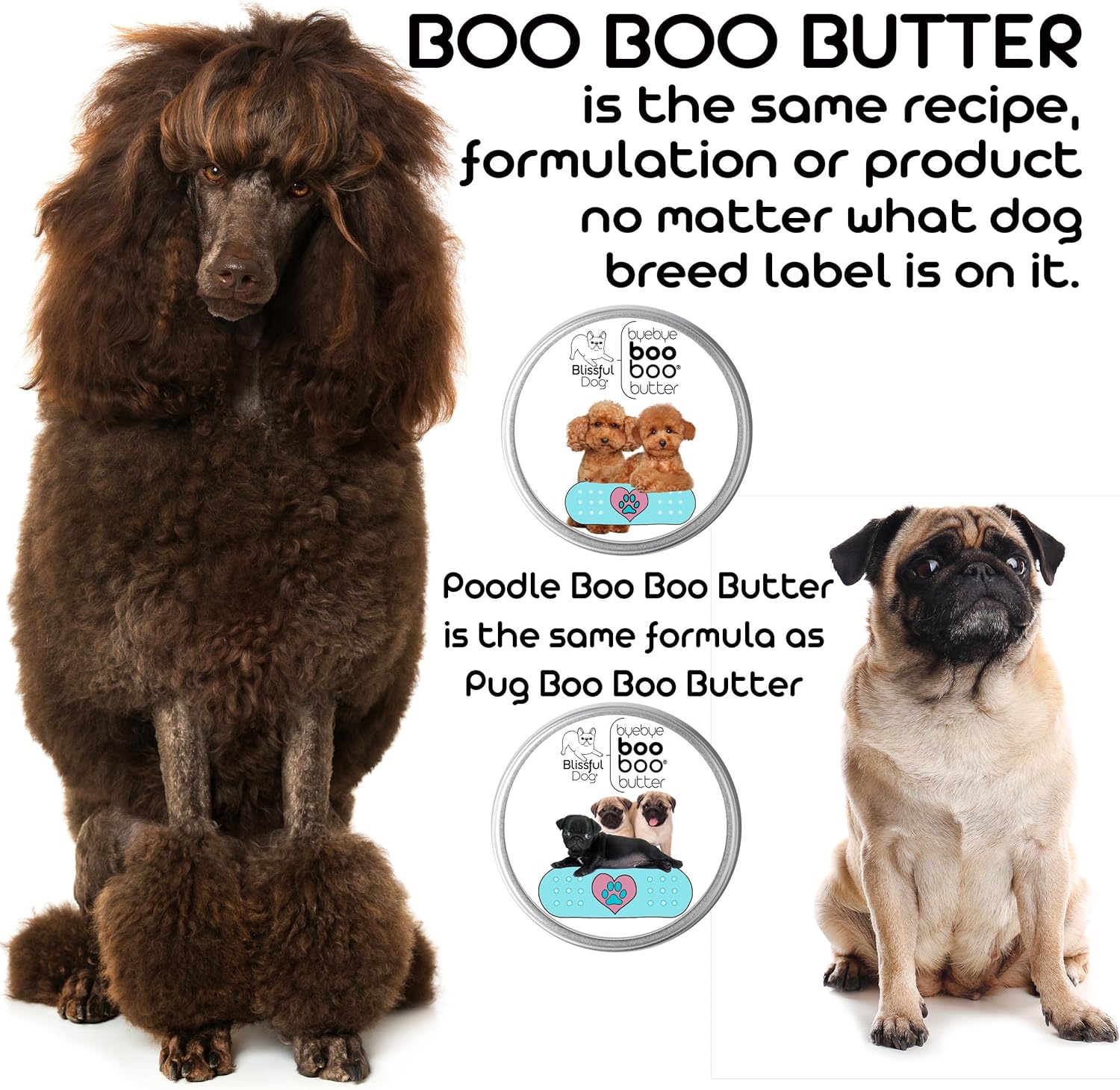 3 Cute Puppies Boo Boo Butter, 4 oz