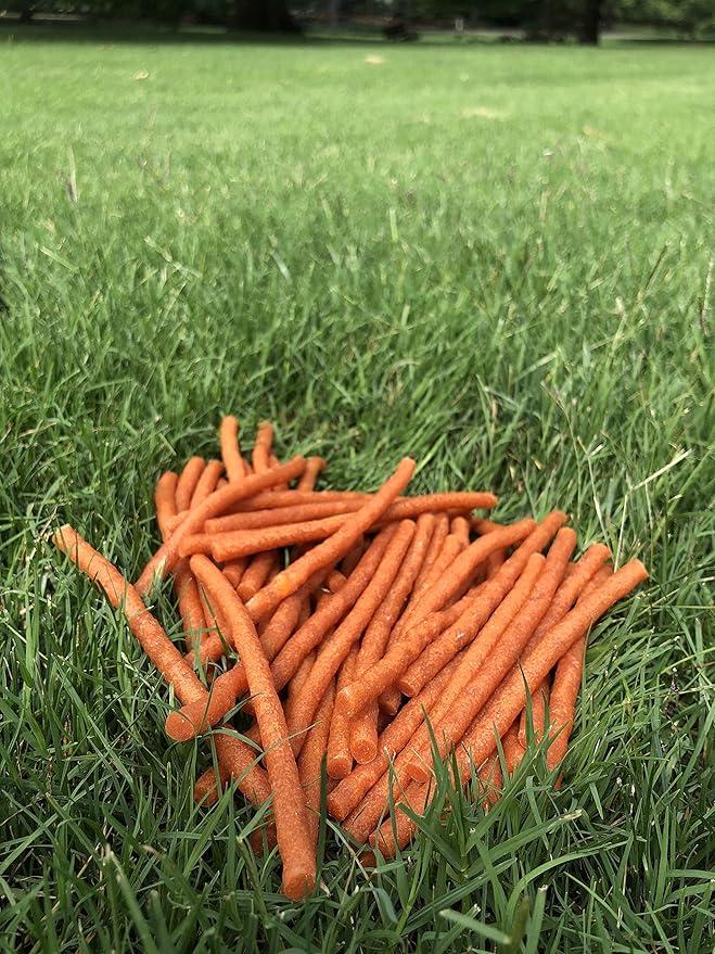 Rena's Recipe Twiggly Chicken Sticks (24oz /1.5lbs) Big Pack (Around 100 Pieces) - Rawhide Free Soft Chicken Jerky Sticks with Glucosamine!