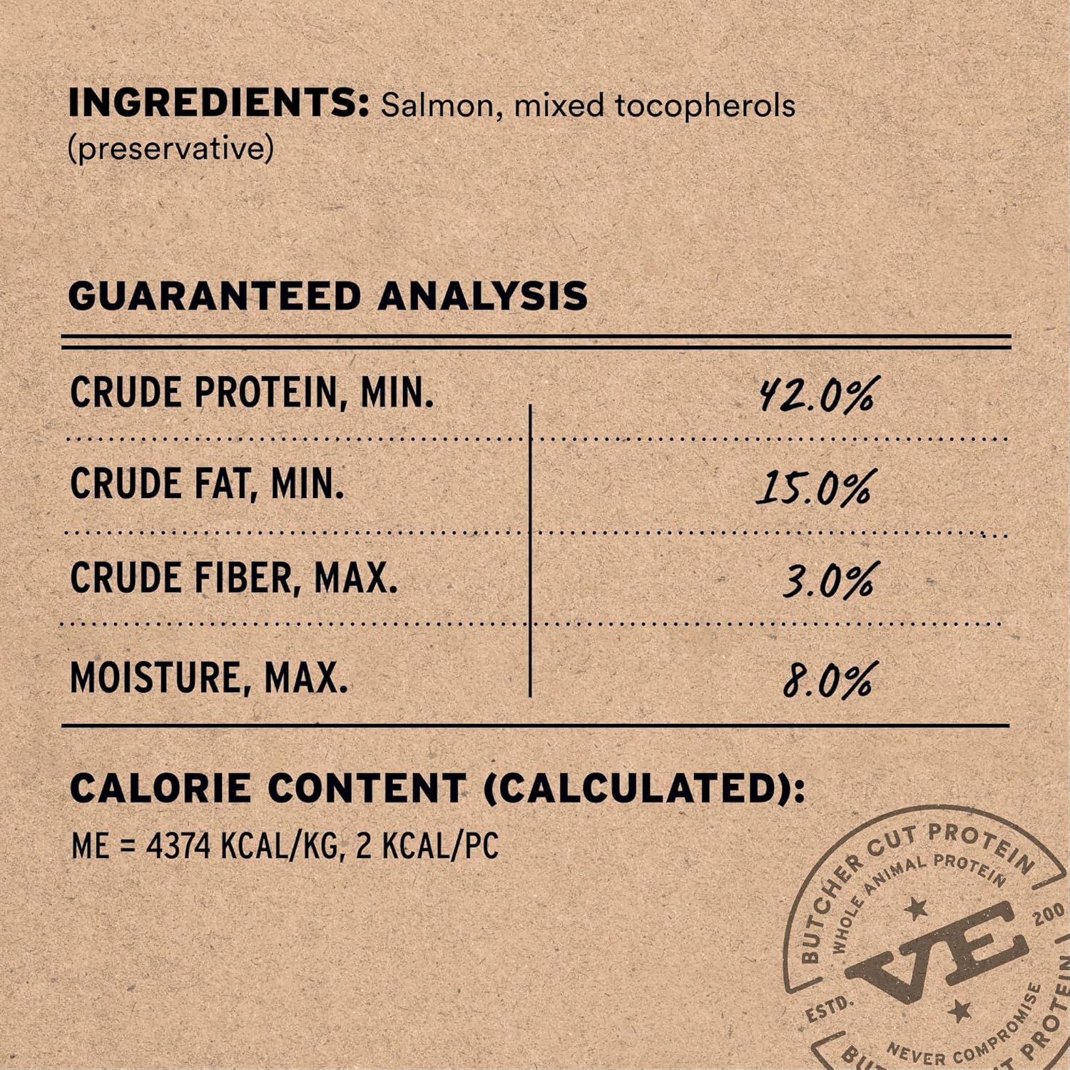 Vital Essentials Salmon Bites Dog Treats, 5 oz | Freeze-Dried Raw | Single Protein | Premium Quality High Protein Training Treats | Grain Free, Gluten Free, Filler Free