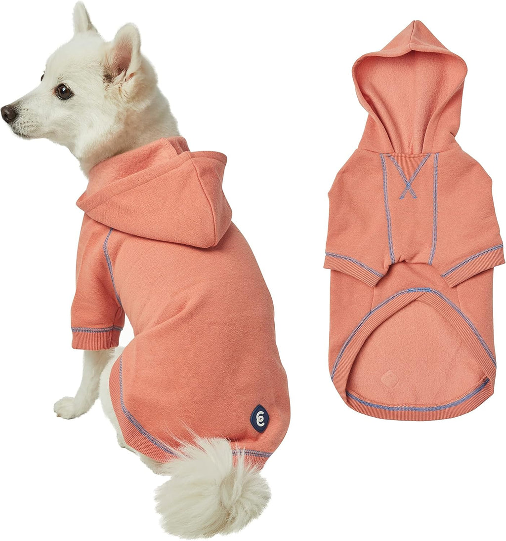 Blueberry Pet Dog Hoodie – 20″ Cotton‑Blend Mid‑Weight Sweatshirt with Hood, Award‑Winning Small‑Dog Jacket, Machine‑Washable