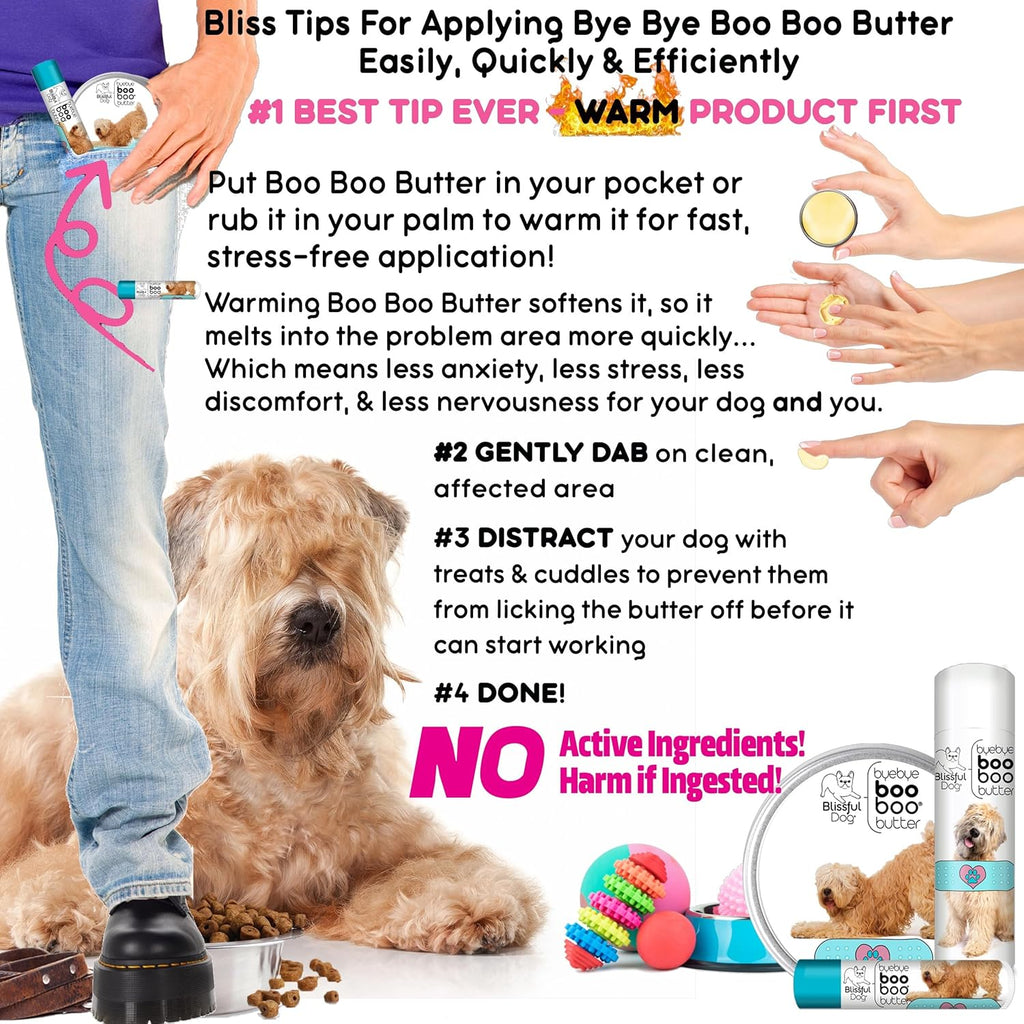 The Blissful Dog Soft Coated Wheaten Terrier Boo Boo Butter, 1 Ounce