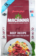 Grandma Lucy's Macanna Dog Food, Grain Free and Freeze-Dried - Beef Recipe, 3Lb Bag