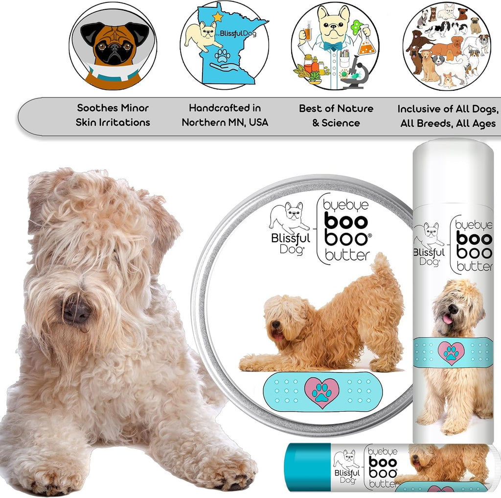 The Blissful Dog Soft Coated Wheaten Terrier Boo Boo Butter, 4 Ounce