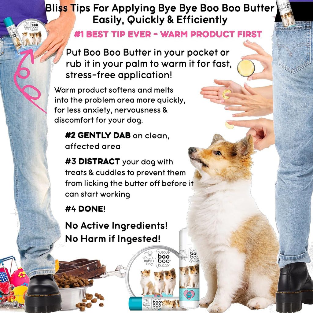 The Blissful Dog .50 oz Tube Shetland Sheepdog Booboo Butter