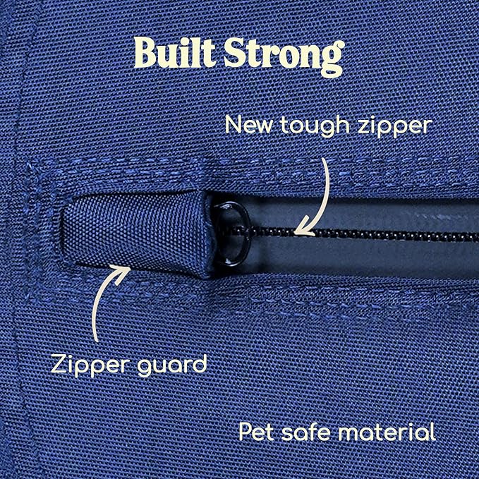 Race&Herd 18" Original XXL Herding Ball for Dogs - Herding Toys, Giant Dog Ball for Australian Shepherds, Border Collies - Durable Dog Outdoor Training Toy for Small Breeds (Blue)