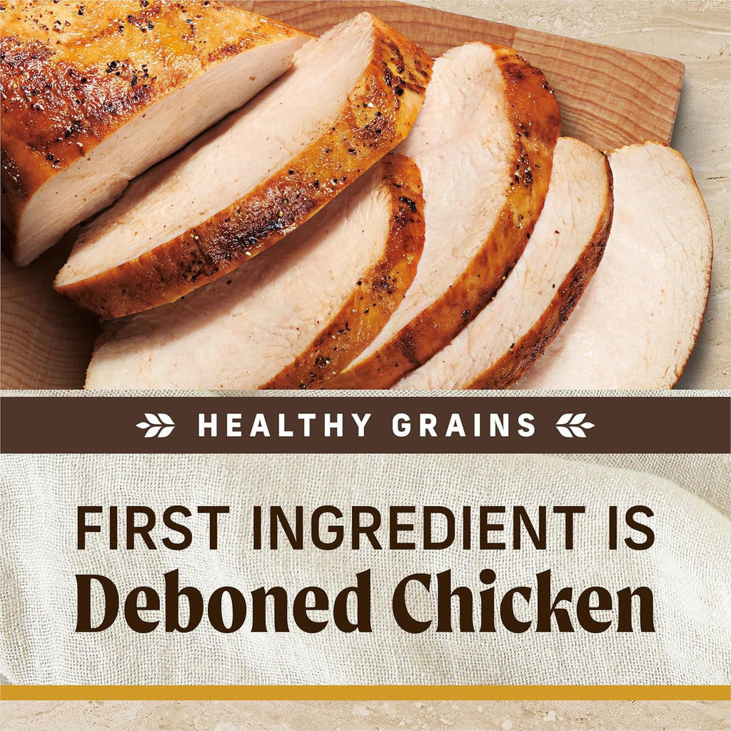 Merrick Healthy Grains Premium Adult Dry Dog Food, Wholesome And Natural Kibble With Chicken And Brown Rice - 25.0 lb. Bag