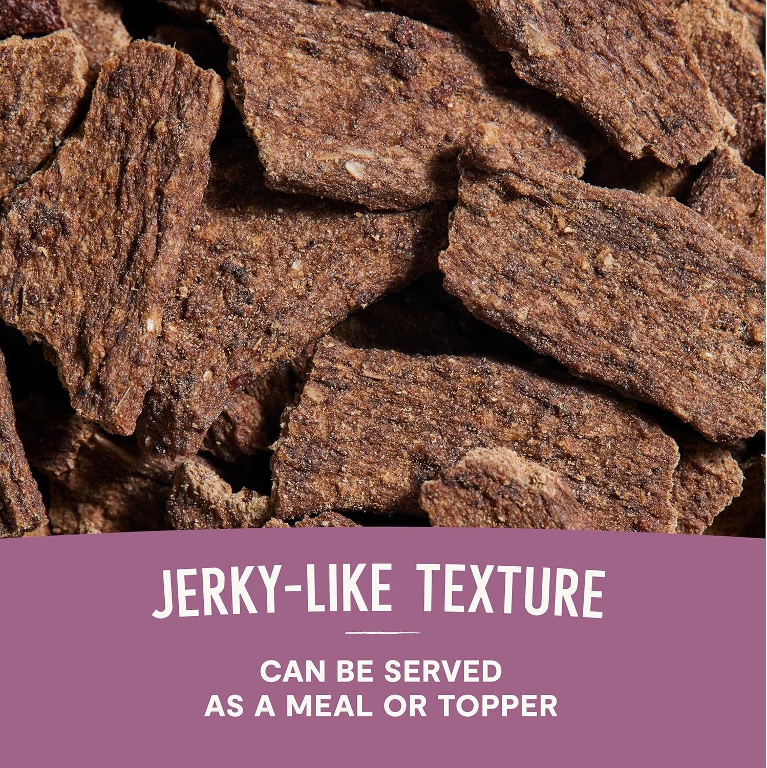 Open Farm, Air Dried Dog Food Infused with Bone Broth, Grain & Legume Free, Complete Meal or Food Topper, Pollock & Lamb Recipe, 2lb Bag